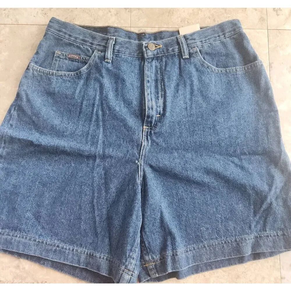 R0 Riders classic Womens jean shorts Sz 18M NWT